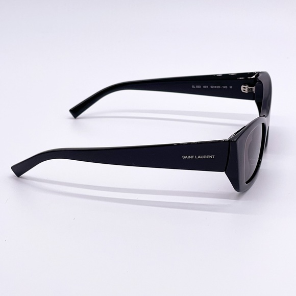 NEW  SAINT LAURENT SL593 001 BLACK WOMEN SUNGLASSES SAINT LAURENT SL 593 001 - Picture 10 of 15